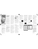 Preview for 2 page of Bionaire BCM6100 Instruction Leaflet