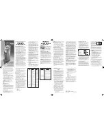 Preview for 2 page of Bionaire BCM630 Instruction Leaflet