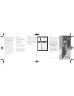 Preview for 1 page of Bionaire BCM645 Instruction Leaflet