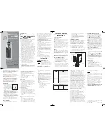 Bionaire BCM655-CN Instruction Leaflet preview