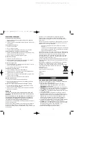 Preview for 37 page of Bionaire BEF5000 -  2 Instruction Manual