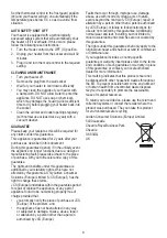 Preview for 6 page of Bionaire BFH002X Instruction Manual