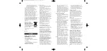 Предварительный просмотр 12 страницы Bionaire BFH261 Instruction Manual