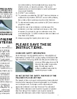 Предварительный просмотр 3 страницы Bionaire BFH3405 Instruction Leaflet