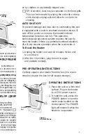 Предварительный просмотр 4 страницы Bionaire BFH3405 Instruction Leaflet