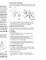 Предварительный просмотр 5 страницы Bionaire BFH3405 Instruction Leaflet