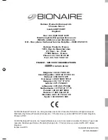 Preview for 9 page of Bionaire BFH912 Instruction Manual