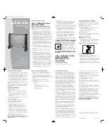 Предварительный просмотр 2 страницы Bionaire BH3699 Instruction Leaflet