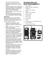 Предварительный просмотр 3 страницы Bionaire BLI601 Instruction Manual