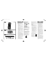 Preview for 2 page of Bionaire BMT50 -  2 Instruction Manual