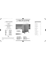 Preview for 1 page of Bionaire BOH2503D Instruction Manual