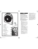 Preview for 2 page of Bionaire BPF1696 Instruction Manual