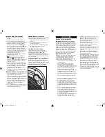 Preview for 4 page of Bionaire BPF1696 Instruction Manual