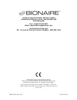 Preview for 8 page of Bionaire BSF002 Instruction Manual