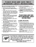 Preview for 2 page of Bionaire BSF1016RT-CN Instruction Leaflet