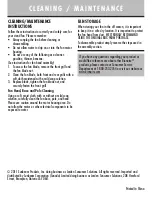 Preview for 5 page of Bionaire BSF1016RT-CN Instruction Leaflet