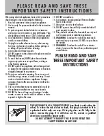 Предварительный просмотр 2 страницы Bionaire BSF1211C-CN Instruction Leaflet