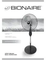 Bionaire BSF1609RC Instruction Manual preview