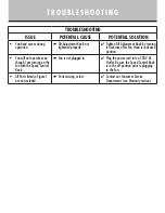 Preview for 6 page of Bionaire BSF1613A/AC Series Instruction Leaflet