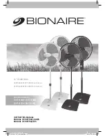 Bionaire BSF1613EB Instruction Manual preview