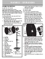 Preview for 3 page of Bionaire BSF1614 Series Instruction Leaflet