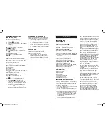 Preview for 4 page of Bionaire BT3813M Instruction Manual