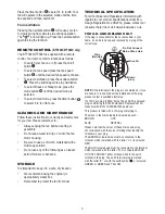 Preview for 5 page of Bionaire BTF001X Instruction Manual