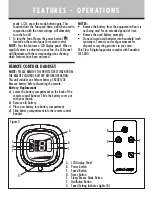 Preview for 4 page of Bionaire BTF38138 Series Owner'S Manual