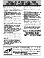 Preview for 2 page of Bionaire BTF4010AR Instruction Leaflet