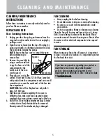 Preview for 6 page of Bionaire BTF4010AR Instruction Leaflet