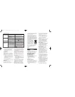 Preview for 3 page of Bionaire BU1300W Instruction Manual