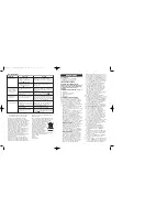 Preview for 7 page of Bionaire BU1300W Instruction Manual