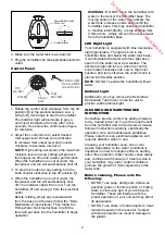 Preview for 6 page of Bionaire BU1400 Instruction Manual