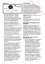 Preview for 16 page of Bionaire BU1400 Instruction Manual