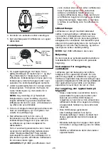 Preview for 30 page of Bionaire BU1400 Instruction Manual