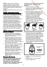 Preview for 74 page of Bionaire BU1400 Instruction Manual