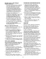 Preview for 17 page of Bionaire BU6000 Instruction Manual