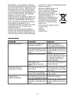 Preview for 18 page of Bionaire BU6000 Instruction Manual