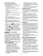 Preview for 22 page of Bionaire BU6000 Instruction Manual