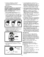 Preview for 30 page of Bionaire BU6000 Instruction Manual