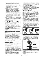 Preview for 63 page of Bionaire BU6000 Instruction Manual