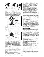 Preview for 79 page of Bionaire BU6000 Instruction Manual