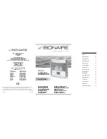 Bionaire BU8000 Instruction Manual preview