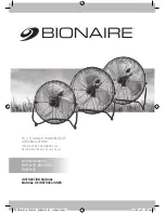 Bionaire BUF1410C Instruction Manual preview