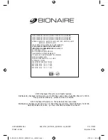 Preview for 6 page of Bionaire BUF1410C Instruction Manual