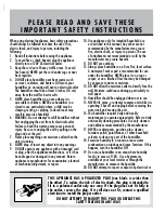 Предварительный просмотр 2 страницы Bionaire BUL6010 Series Instruction Leaflet