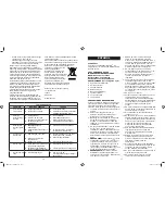 Preview for 9 page of Bionaire BWM5251 Instruction Manual