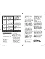 Preview for 39 page of Bionaire BWM5251 Instruction Manual