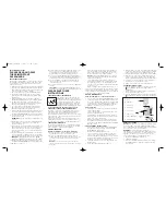 Preview for 2 page of Bionaire BWM5905 Instruction Leaflet