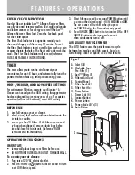 Предварительный просмотр 4 страницы Bionaire PERMAtech BAP1700-CN Instruction Leaflet